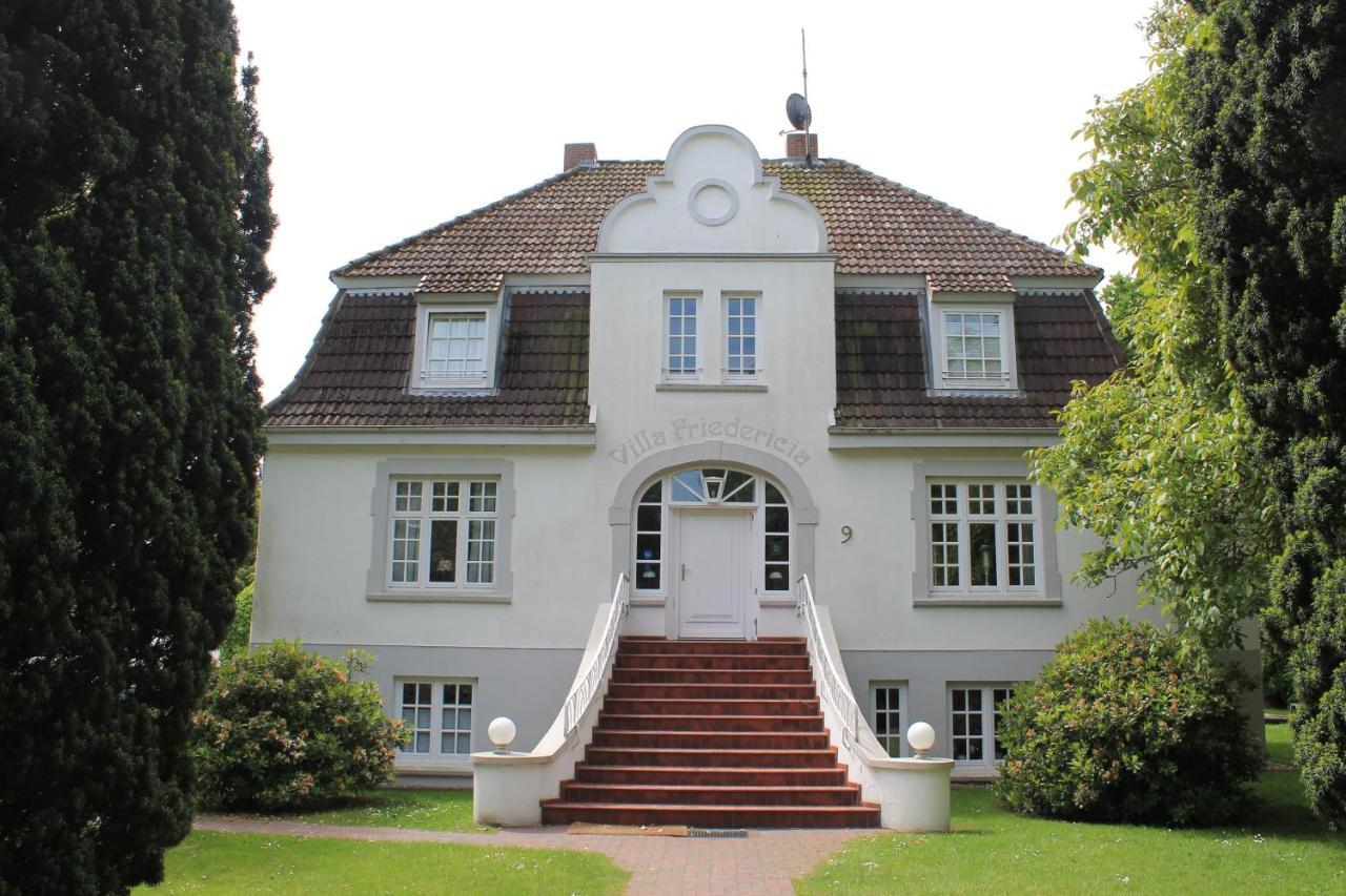 Villa Friedericia, Wohnung 3-Hochparterre Links Wyk auf Föhr Extérieur photo