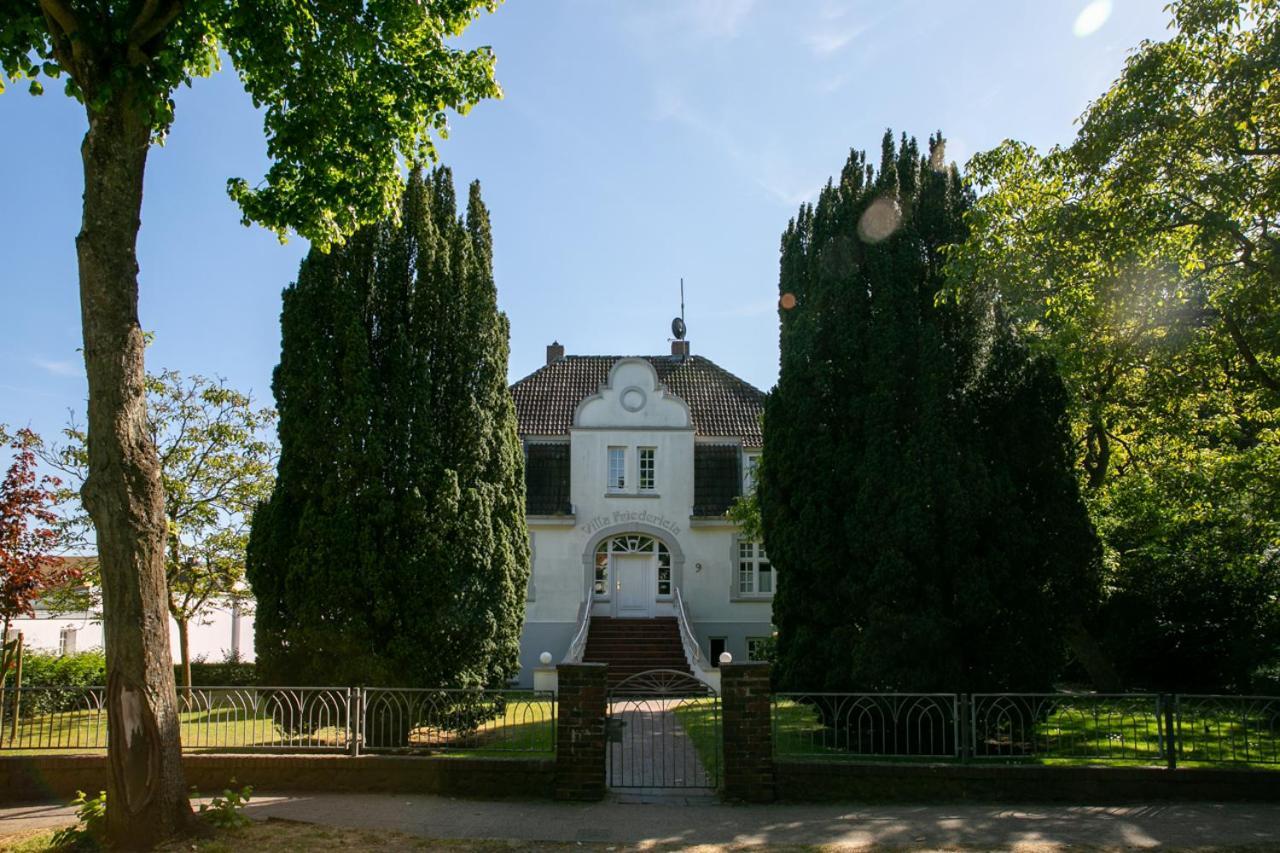 Villa Friedericia, Wohnung 3-Hochparterre Links Wyk auf Föhr Extérieur photo