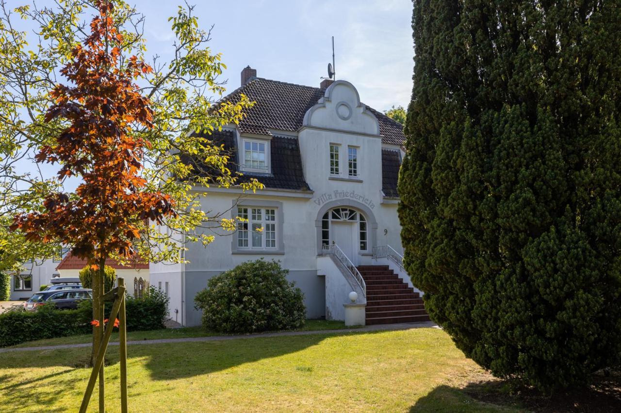 Villa Friedericia, Wohnung 3-Hochparterre Links Wyk auf Föhr Extérieur photo